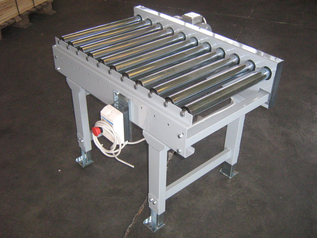 MOTORIZED ROLLER CONVEYOR WITH TANGENTIAL CHAIN ​​D.48-TRC